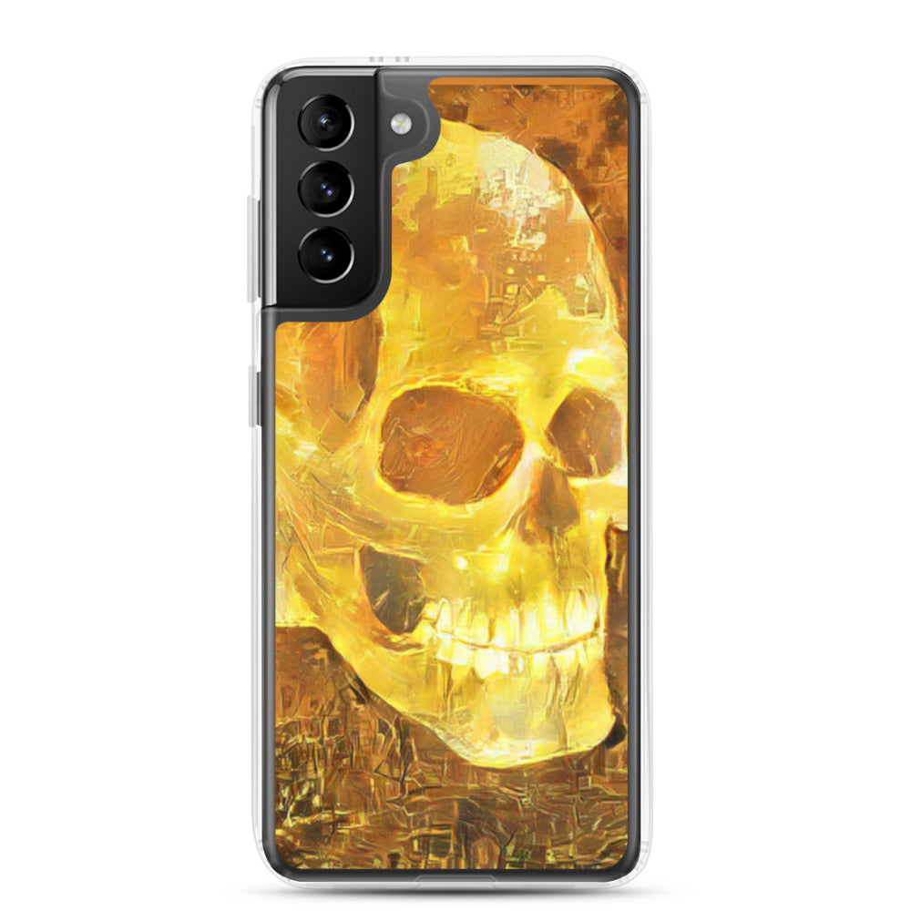 Golden Skull Samsung Case